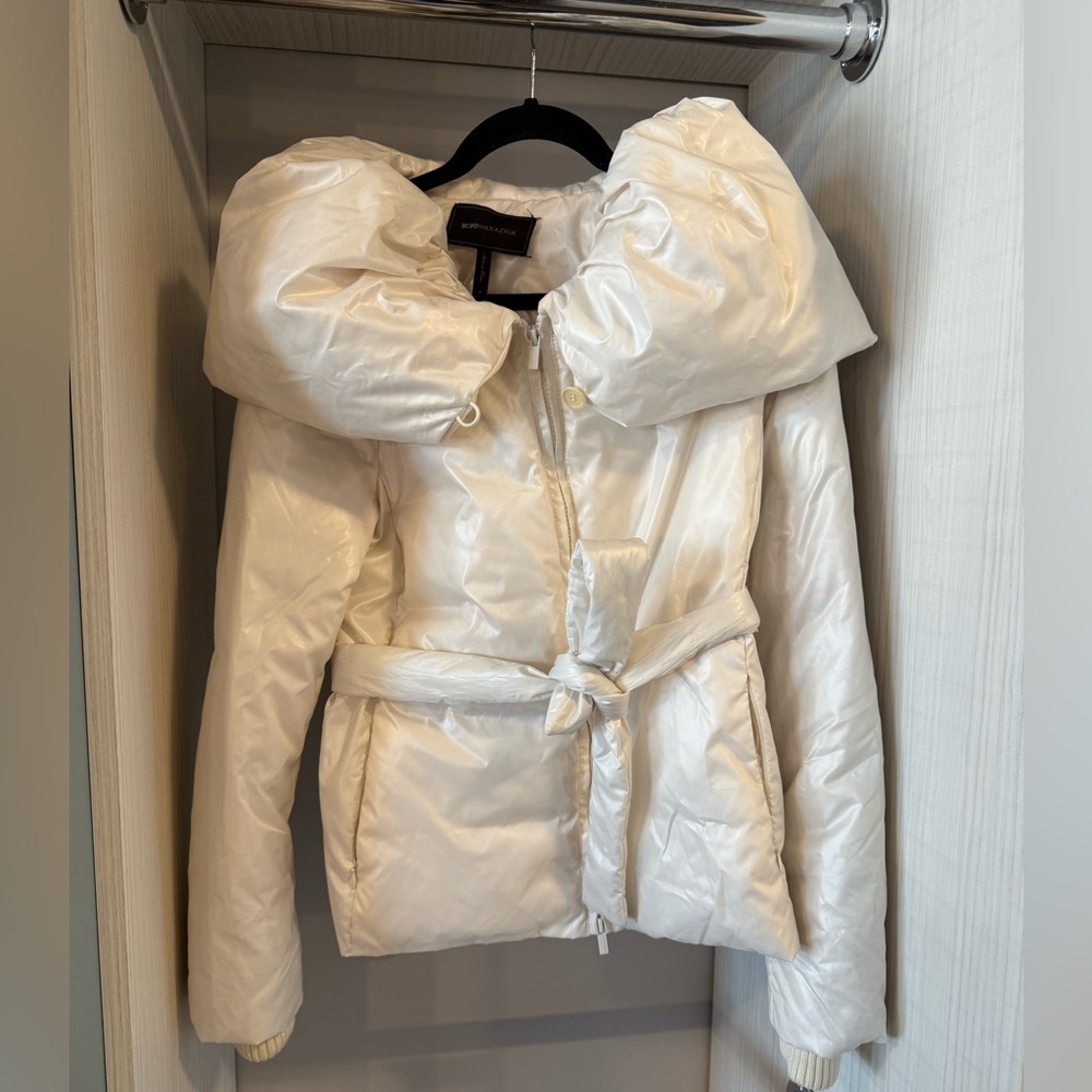BCBGMaxAzria Chic Cream Jacket